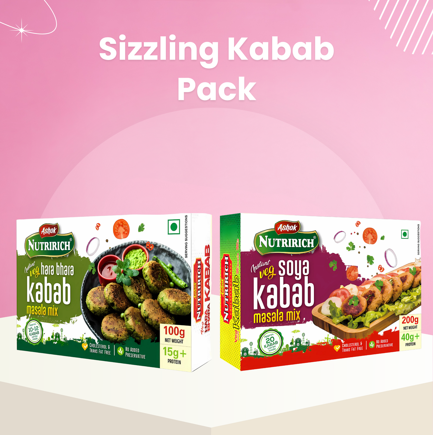 Sizzling Kabab Pack