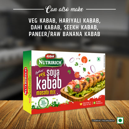 Ashok Nutririch Veg Kabab Masala Mix,200g (Pack of 2)