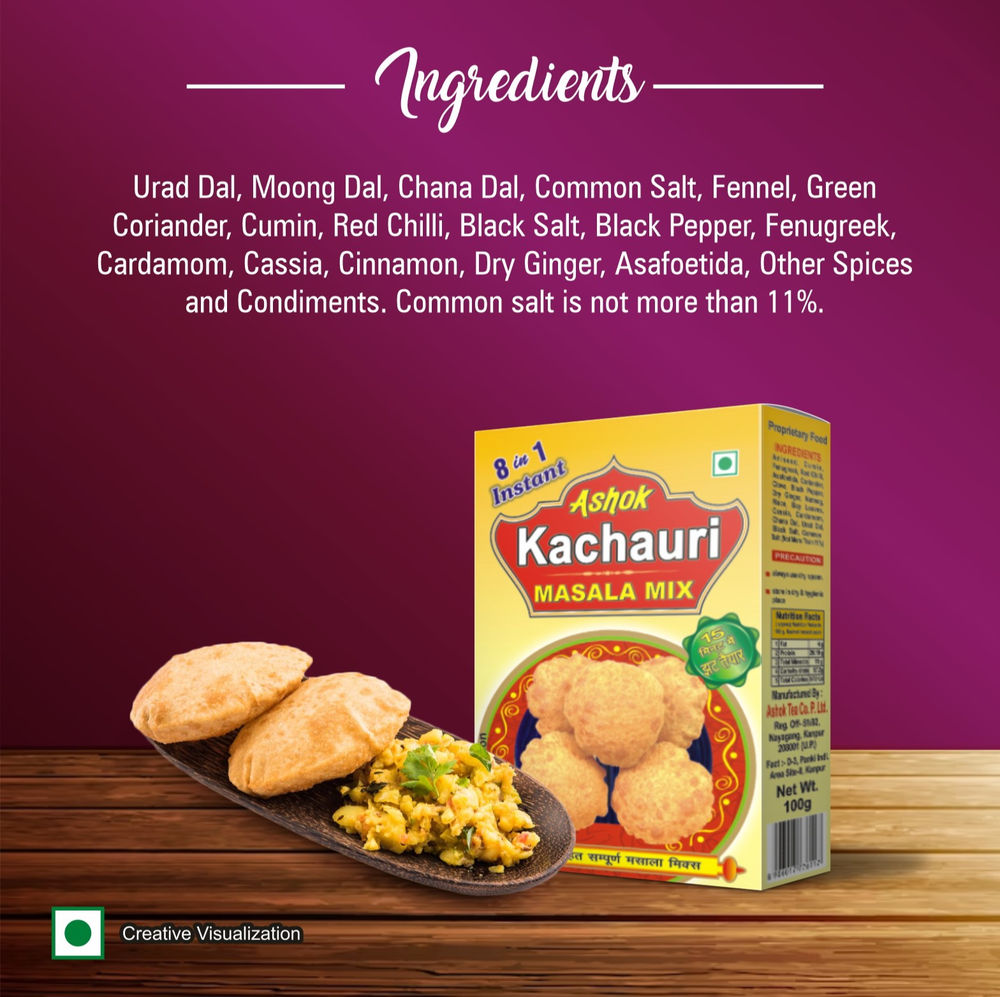 Ashok Kachauri Masala 100g (Pack of 2 and 4)