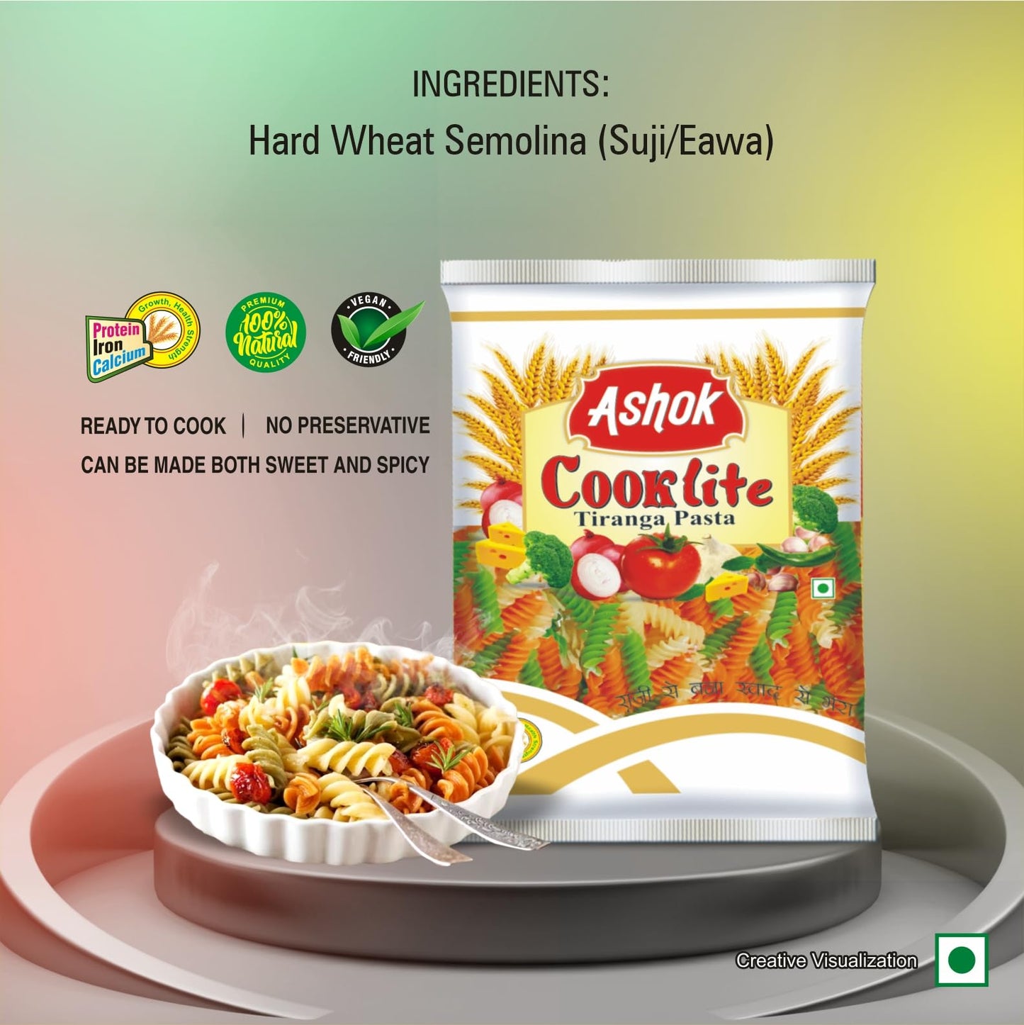 Ashok Cooklite Tiranga Pasta