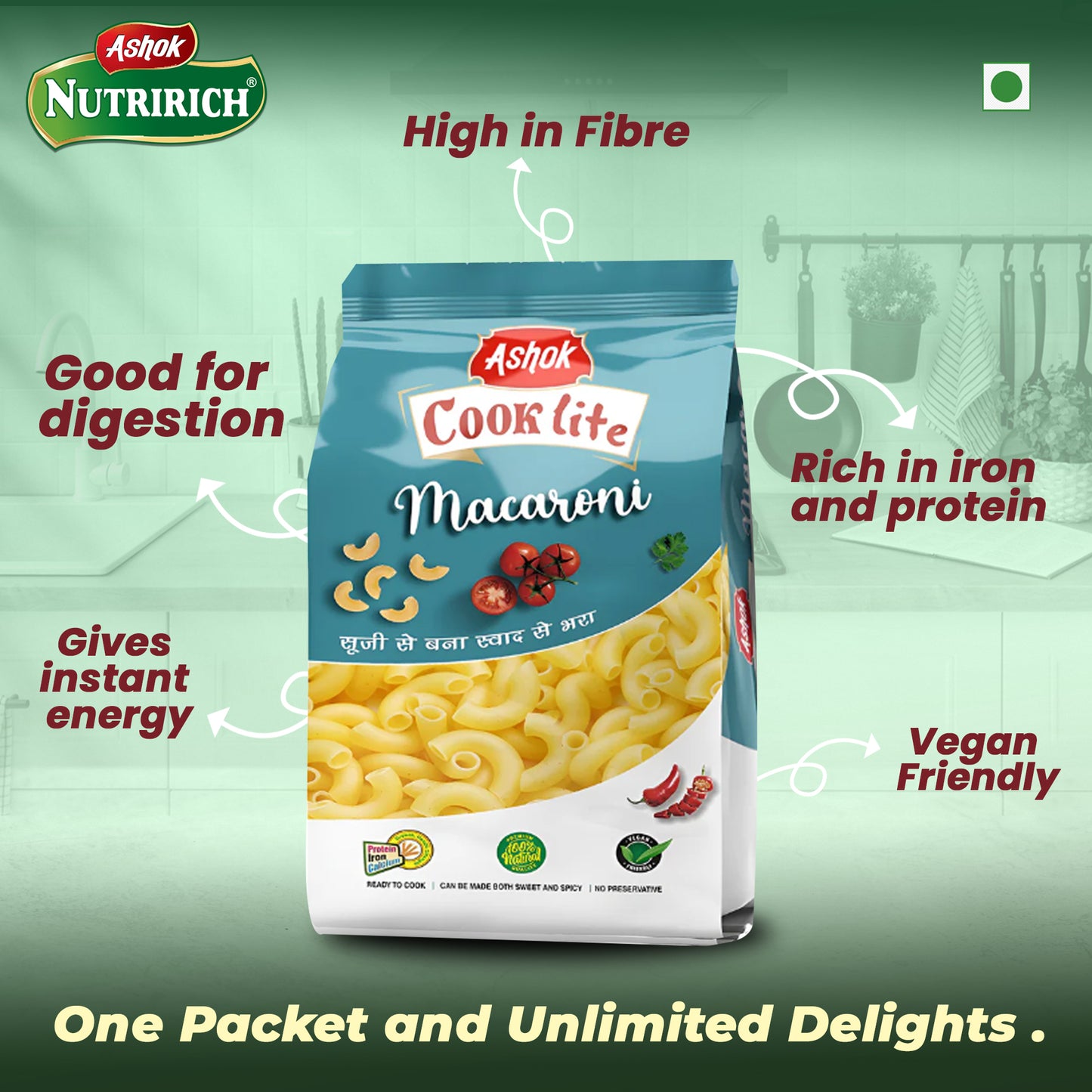 Ashok Cooklite Macaroni