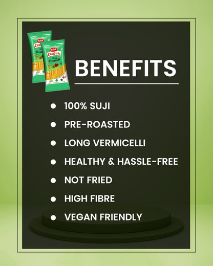 Ashok Cooklite Long Vermicelli 400g(Available in Pack of 2 and 4)