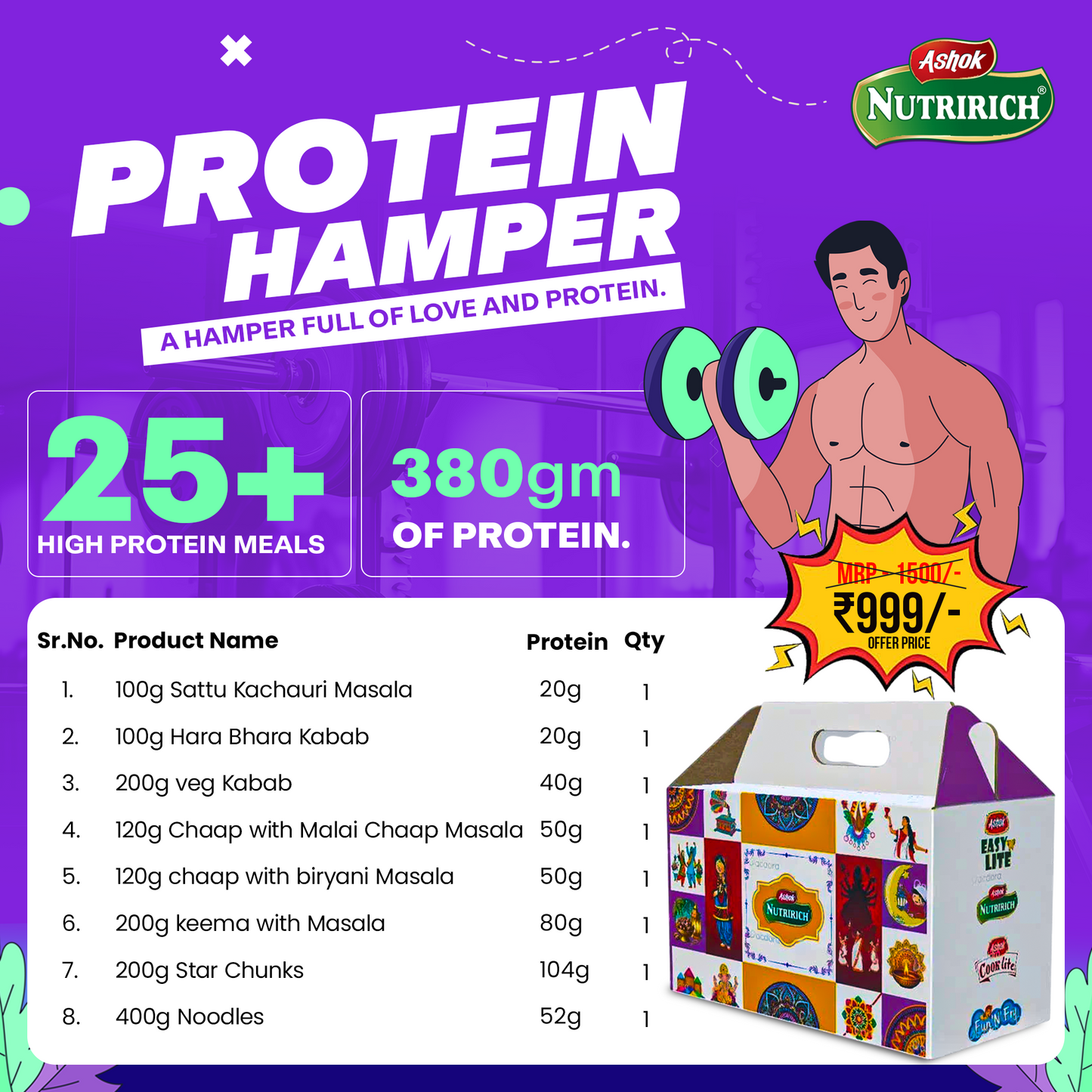 Ashok Nutririch Protein Pack