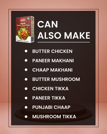 Ashok Tandoori Chicken/Chaap Masala , 50 g(Pack of 4)