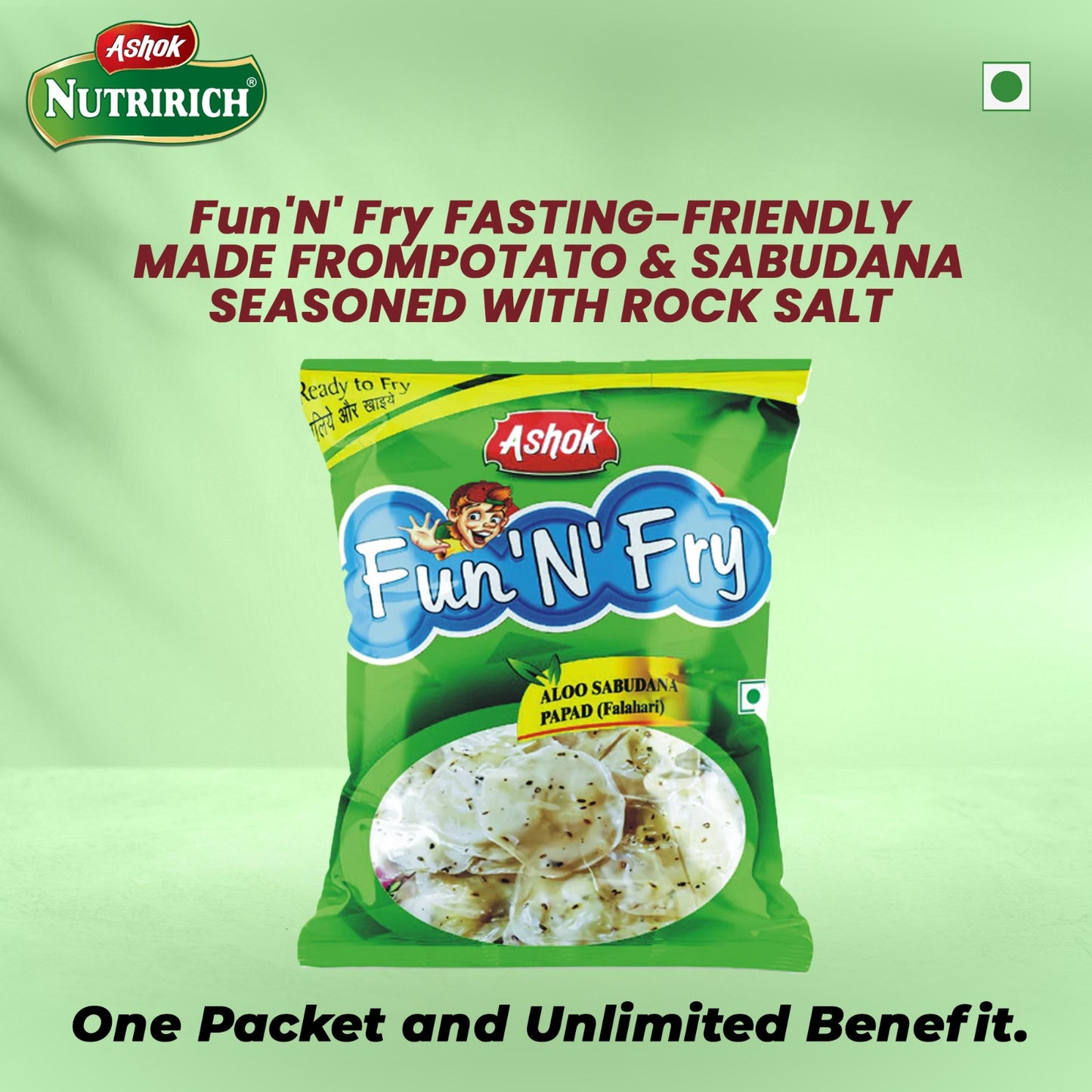 Falahari Combo ( Falahari Thandai + Fun-N-Fry Papad  )