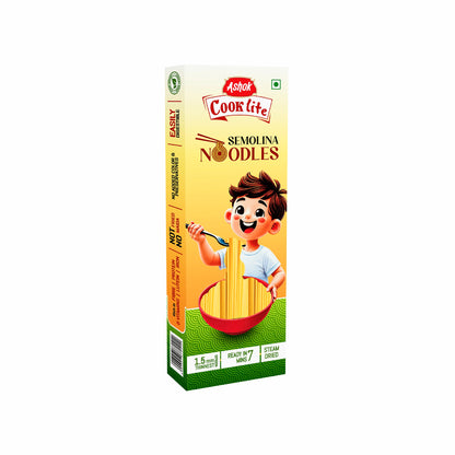 Ashok Cooklite Semolina Noodles/Spaghetti Noodles,Instant Noodles Vegetarian(Available in Pack of 1 and 2)