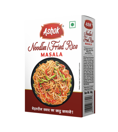 Ashok Fried Rice/ Noodle Masala, 50 gm (Pack of 4)