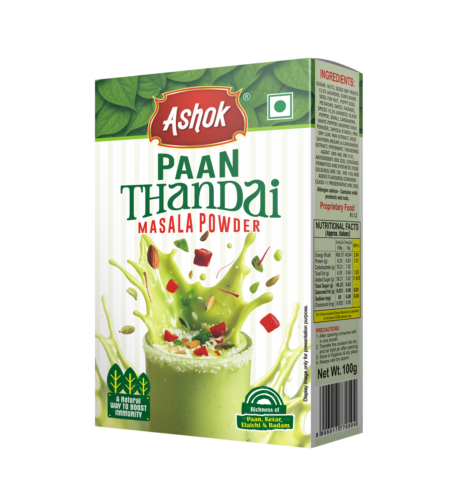Ashok Pan Thandai Masala Powder 100g