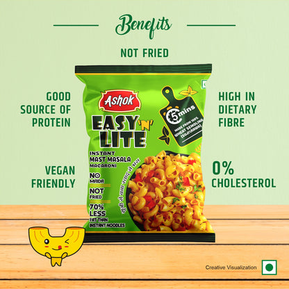 Easy'n'Lite Combo Pack , Mast Masala Macaroni & Magic Masala Macaroni 65g (Buy 6 get 6 free)